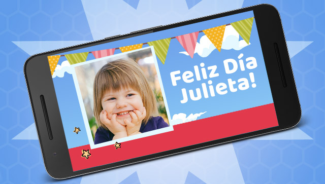 diseños de tarjetas personalizadas del día del niño