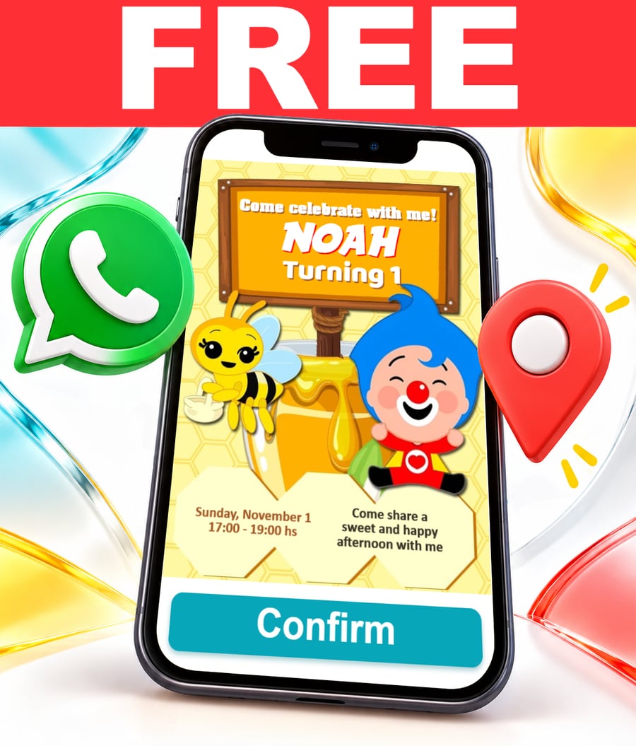 Invito interattivo di Piccola Ape Gratis