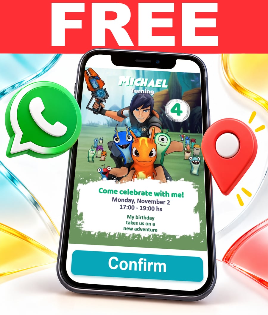Invito interattivo di Slugterra Gratis