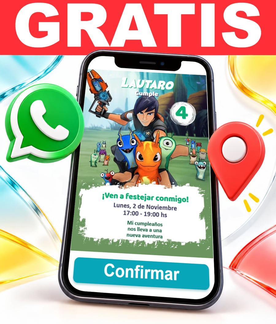 Invitación interactiva de Bajoterra Gratis