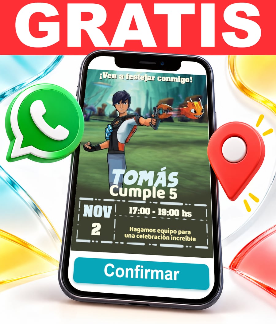 Invitación interactiva de Bajoterra Gratis