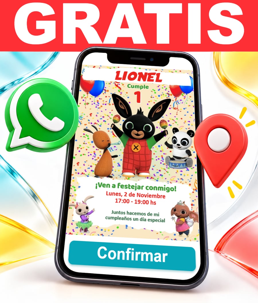 Invitación interactiva de Bing Gratis
