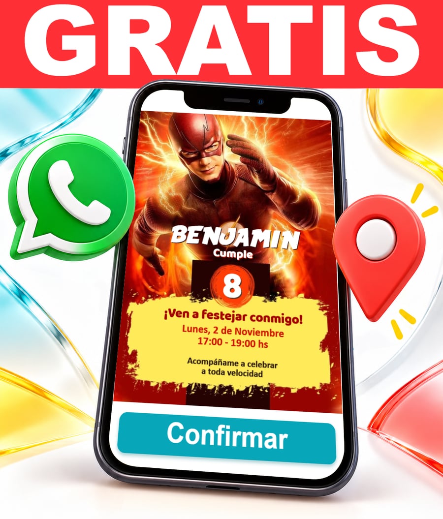 Invitación interactiva de Flash Gratis
