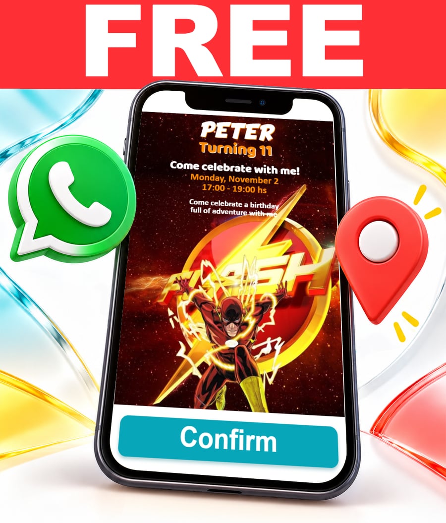 Free Flash interactive invitation