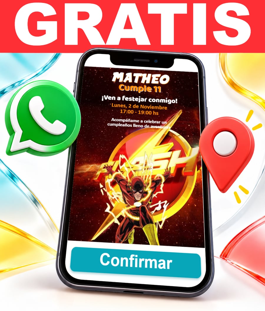 Invitación interactiva de Flash Gratis