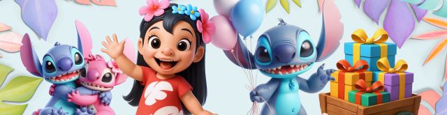 WhatsApp Invitation Lilo and Stitch Party