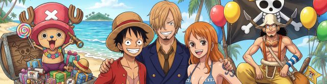 WhatsApp Invitation One Piece Monkey D Luffy