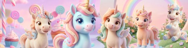 WhatsApp Invitation Unicorns Party