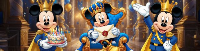 WhatsApp Invitation King Mickey