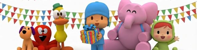 Invitation WhatsApp Fête de Pocoyo