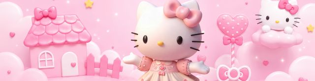 Invitación Whatsapp Hello Kitty Habla