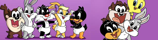 Convite do WhatsApp Baby Looney Tunes