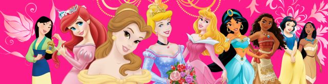 WhatsApp Invitation Disney Princesses Party 