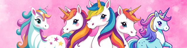 WhatsApp Invitation Unicorns