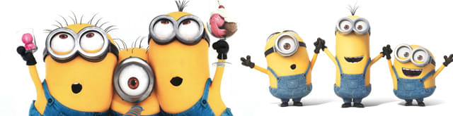 Parabén de Aniversário WhatsApp Minions