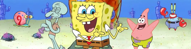 Parabén de Aniversário WhatsApp Bob Esponja