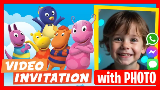 Make Video Invitation Backyardigans