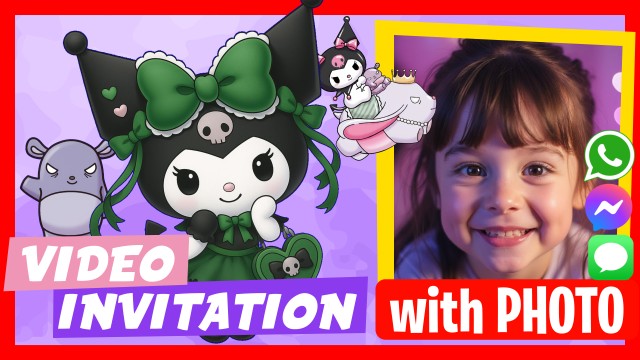 WhatsApp Einladung Kuromi