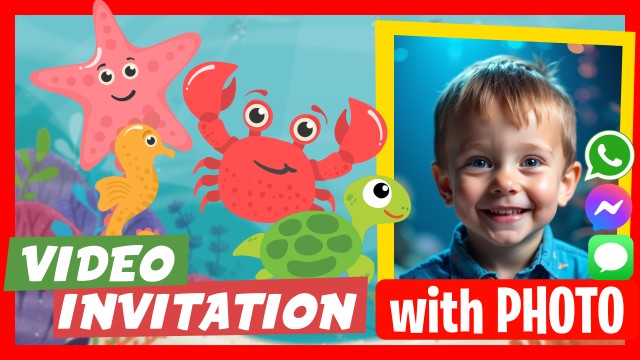 WhatsApp Invitation Under the Sea
