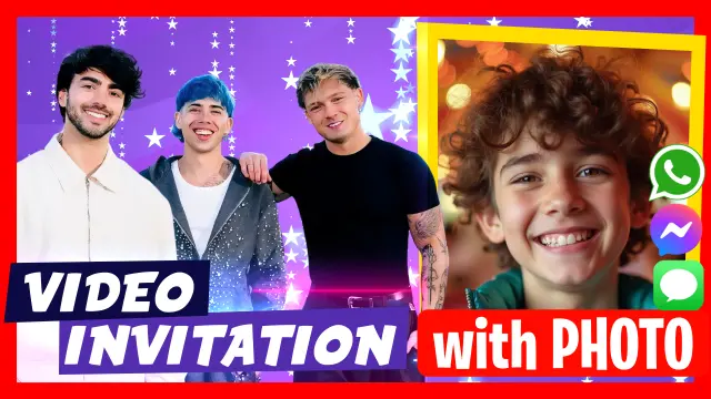 Fede Vigevani Ian Lucas Luck Ra Birthday Party Video Invitation