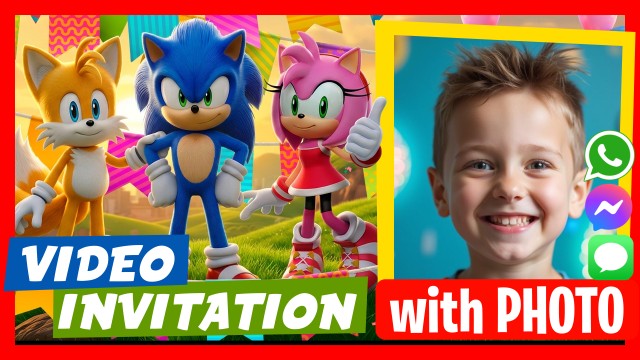 WhatsApp Invitation Sonic Speaks