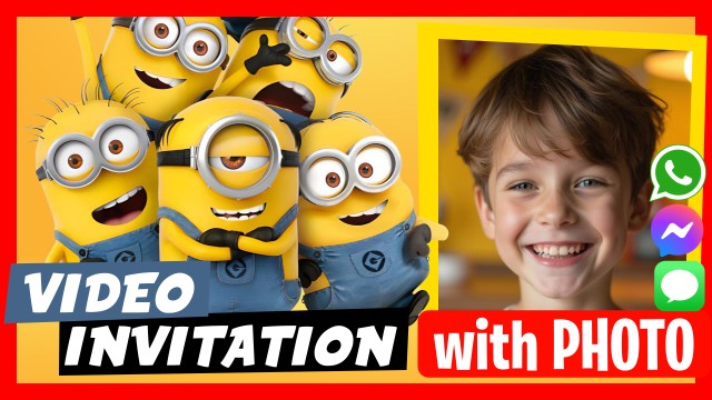 WhatsApp Einladung Minions Sprechen