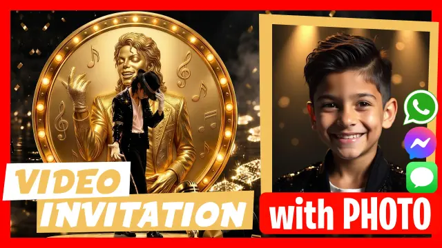 Make Video Invitation Michael Jackson