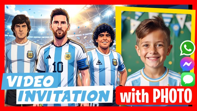 WhatsApp Invitation Argentina National Football Team