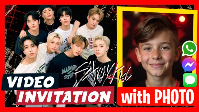 Invitation WhatsApp Stray Kids