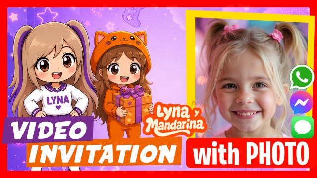 WhatsApp Invitation Lyna Vallejos and Mandarina