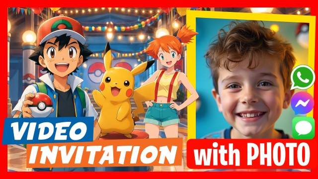 Invitation WhatsApp Pokémon Speaks