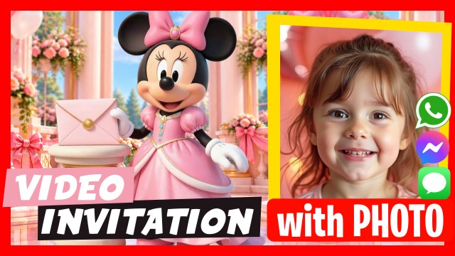 WhatsApp Einladung Minnie Speaks