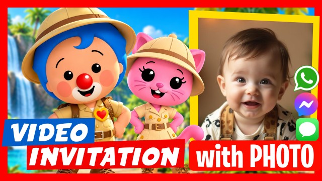 Invitation WhatsApp Plim Plim Safari Habla