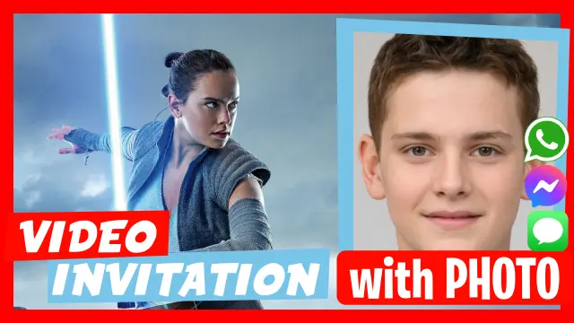 Star Wars  Birthday Video Invitation