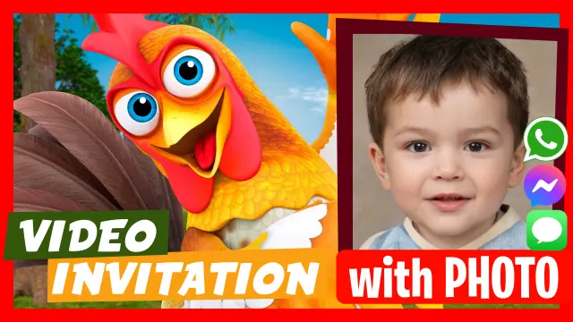 Personalized Bartolito Kids' Birthday Video Invitation