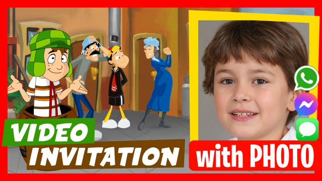 Invitation WhatsApp El Chavo