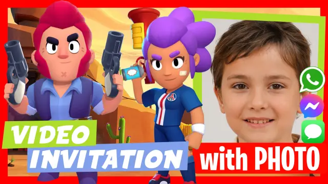 Brawl Stars - Discover our personalized video invitations.