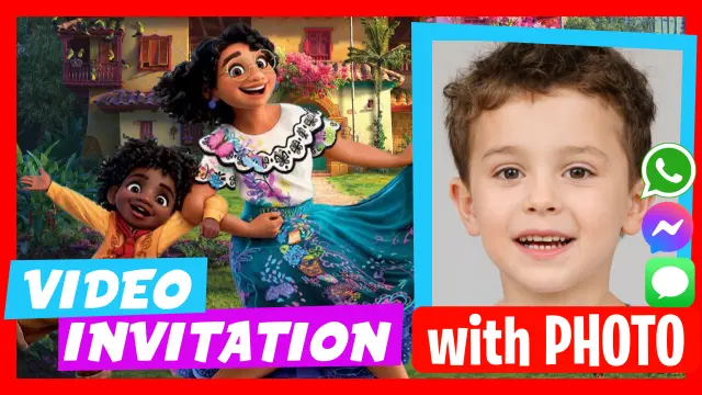Encanto - Discover our personalized video invitations.