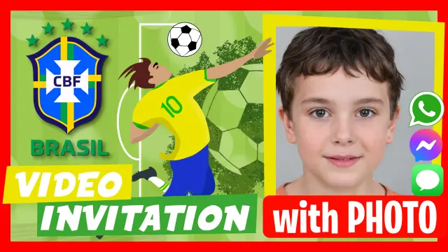 Video Invitation from the Brazilian National Football Team