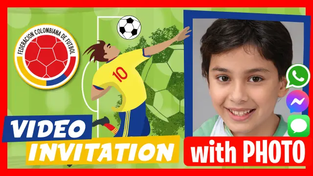 Video Invitation from the Colombian National Football Team