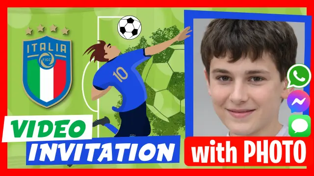 Video Invitation Italian National Football Team