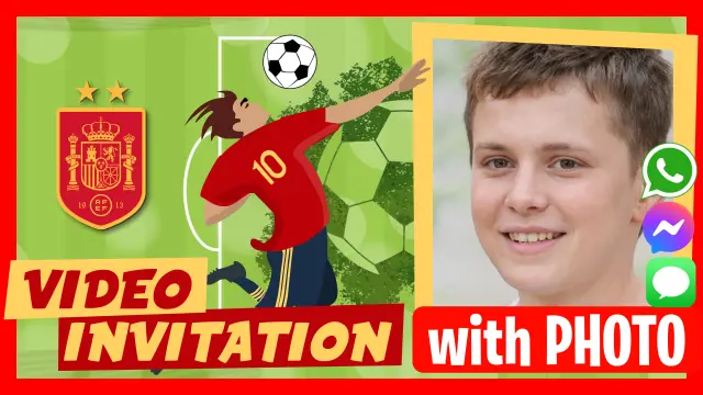Video Invitation from the Spanish National Football Team