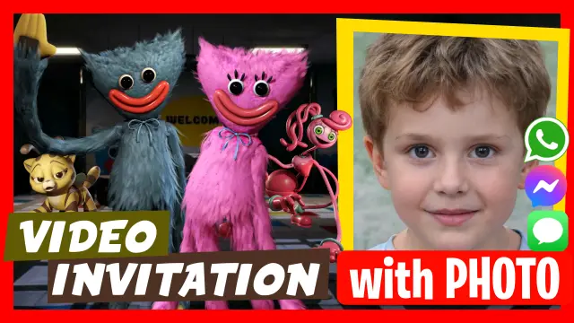 Make Video Invitation Poppy Playtime