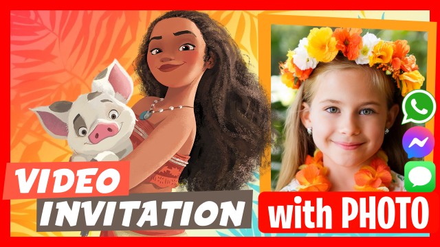 WhatsApp Invitation Moana Maui
