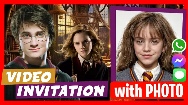 Make Video Invitation Harry Potter