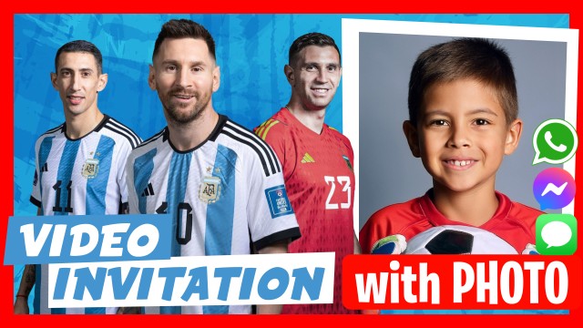 WhatsApp Invitation Selección Argentina Campeón