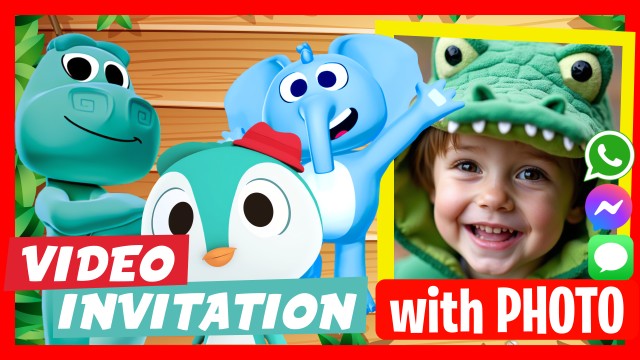 WhatsApp Invitation Canciones del Zoo