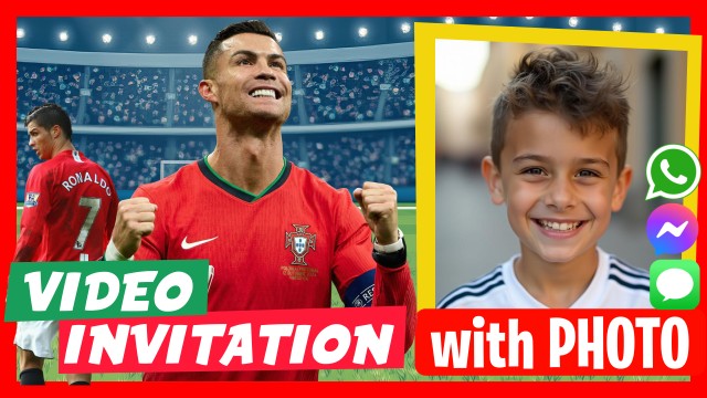 WhatsApp Einladung CR7 Cristiano Ronaldo