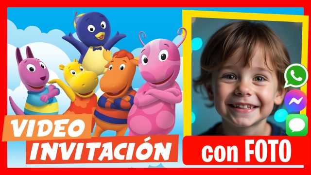 Invitación Whatsapp Backyardigans