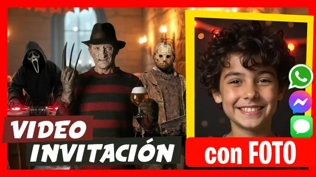 Hacer Video Invitación Halloween